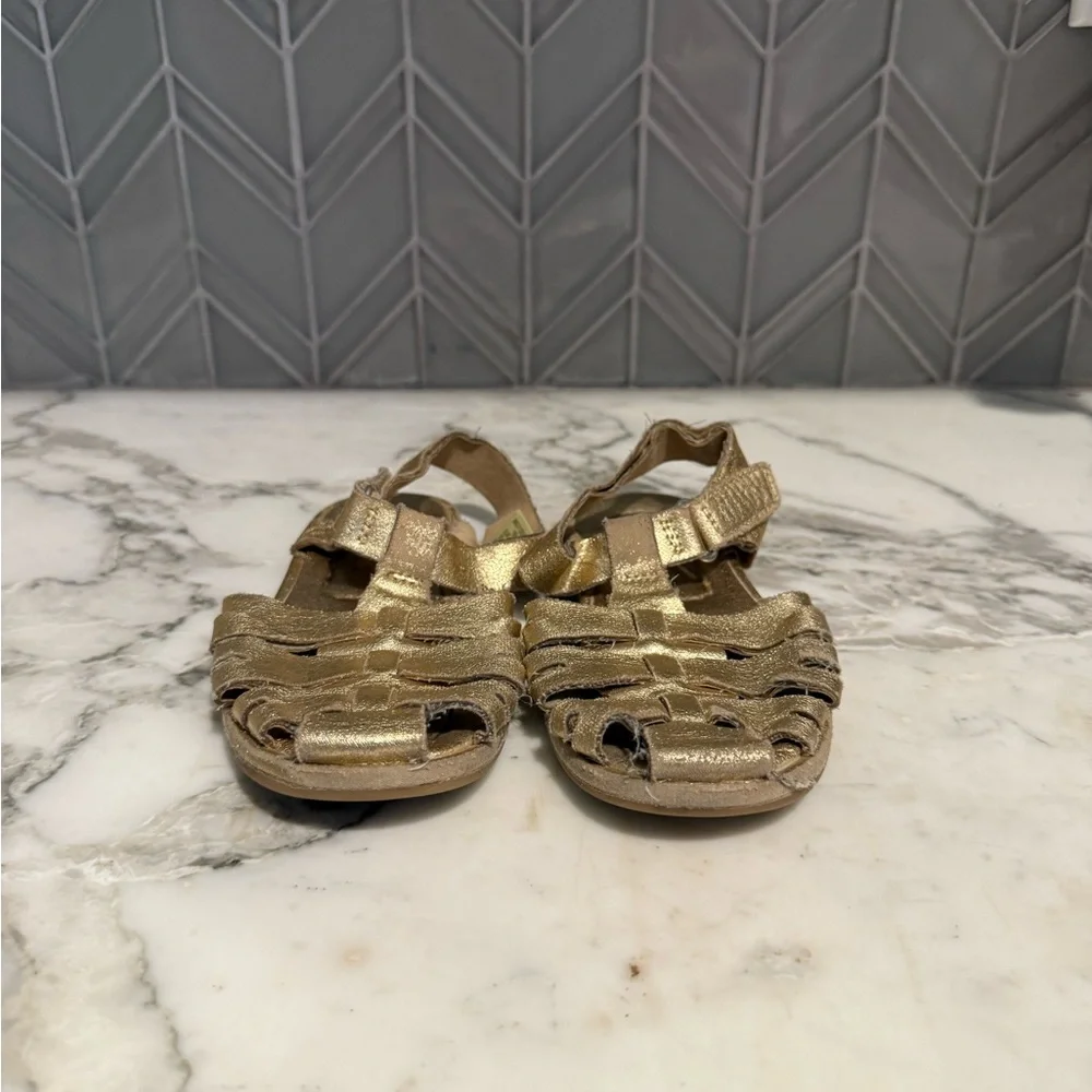 ADD‎ ON FOR $19 Zara Gold Sandals 8.5c H&M